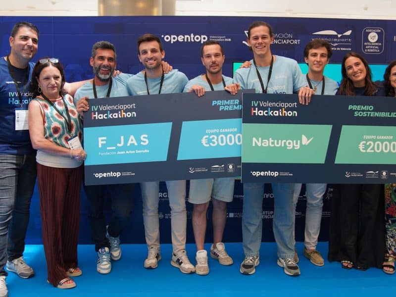 La solución SpiderTech consigue 5.000 euros en el IV Valenciaport Hackathon