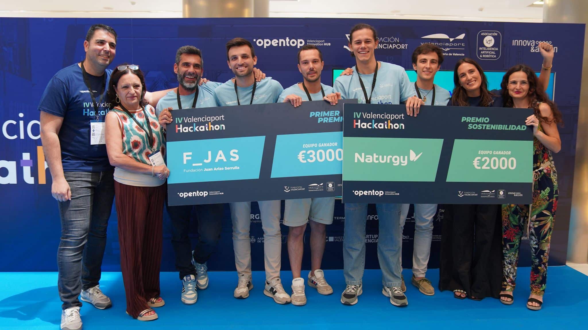 La solución SpiderTech consigue 5.000 euros en el IV Valenciaport Hackathon