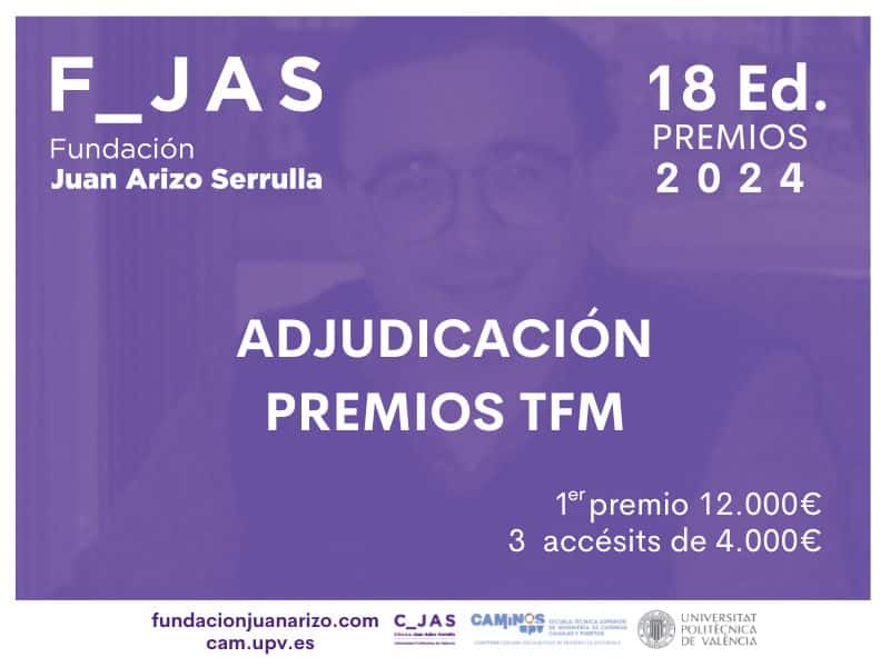 Alejandro Dorado Ribelles se proclama el ganador de la XVIII edición de los Premios Fin de Carrera de la Fundación Juan Arizo Serrulla