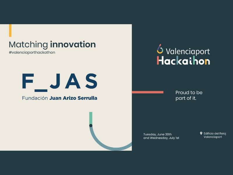La Fundación Juan Arizo impulsa el talento innovador en la 6ª Valenciaport Hackathon